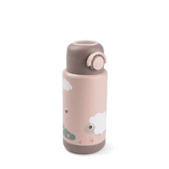 Done By Deer Insulated Bottle - Tiny Farm - Powder - 340 Ml