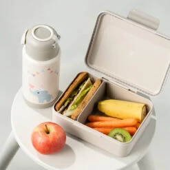 Done By Deer Lunch Box W/divider - Celebration - Sand -Done By Deer 1051749 02