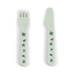 Done By Deer Foodie Dinner Set W/suction - Tiny Farm - Green 12 Done By Deer Foodie Dinner Set W/suction - Tiny Farm - Green -Done By Deer 1556203 31