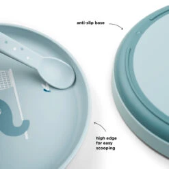 Done By Deer Foodie Plate Set - Elphee - Blue 9 Done By Deer Foodie Plate Set - Elphee - Blue -Done By Deer 1736232 70