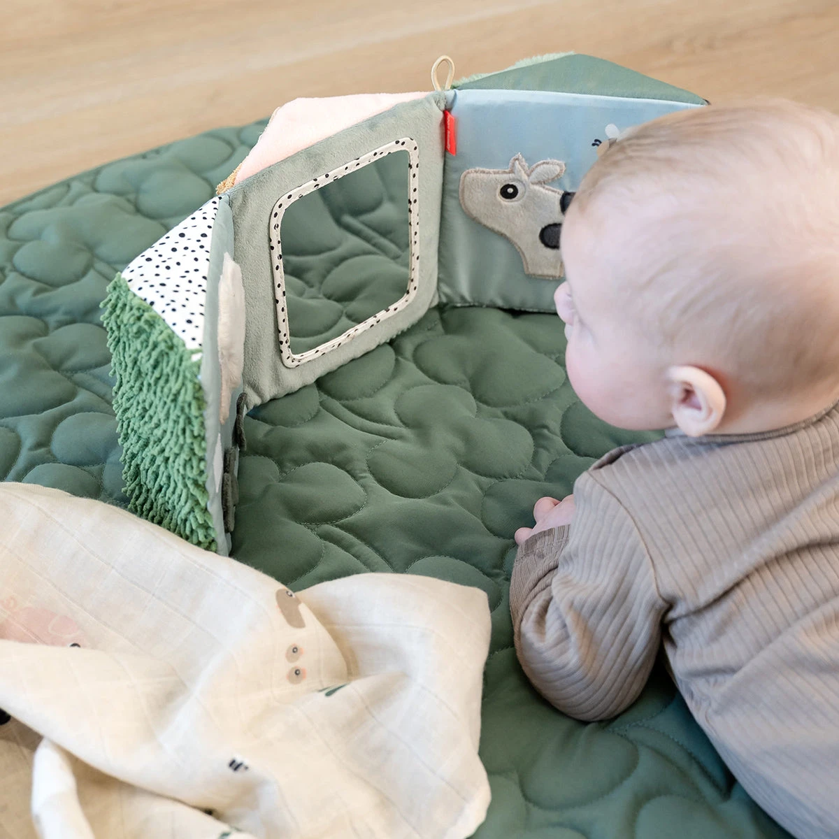 Done By Deer Fold-out Sensory Mirror - Tiny Farm - Colour Mix 8 Done By Deer Fold-out Sensory Mirror - Tiny Farm - Colour Mix - Image 6