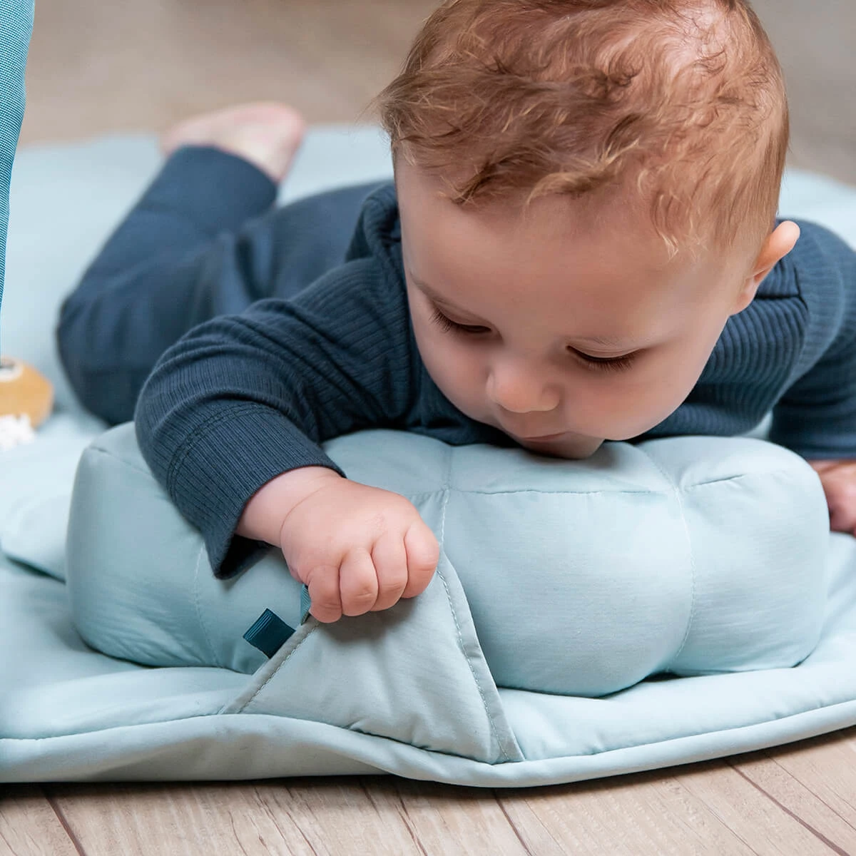 Done By Deer Activity Play Mat - Sea Friends - Blue 5 Done By Deer Activity Play Mat - Sea Friends - Blue - Image 3