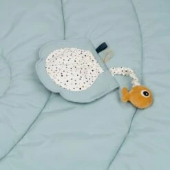 Done By Deer Activity Play Mat - Sea Friends - Blue 12 Done By Deer Activity Play Mat - Sea Friends - Blue -Done By Deer Activity Play mat Sea friends Blue Detail 2