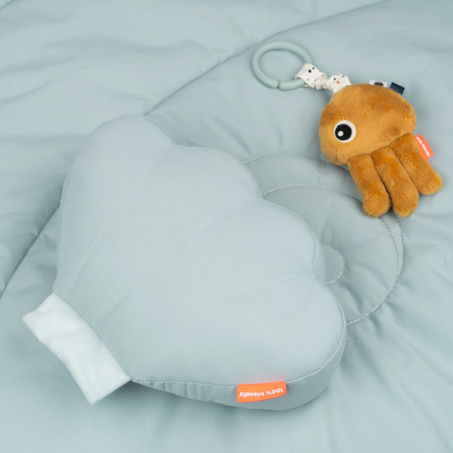 Done By Deer Activity Play Mat - Sea Friends - Blue 8 Done By Deer Activity Play Mat - Sea Friends - Blue - Image 6