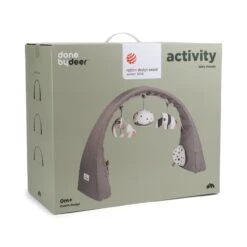 Done By Deer Activity Gym - Deer Friends - Grey 9 Done By Deer Activity Gym - Deer Friends - Grey -Done By Deer Activity gym Deer friends Grey Packaging 3