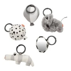 Done By Deer Activity Play Mat - Deer Friends - Grey 9 Done By Deer Activity Play Mat - Deer Friends - Grey -Done By Deer Activity play mat Deer friends Grey Detail 3