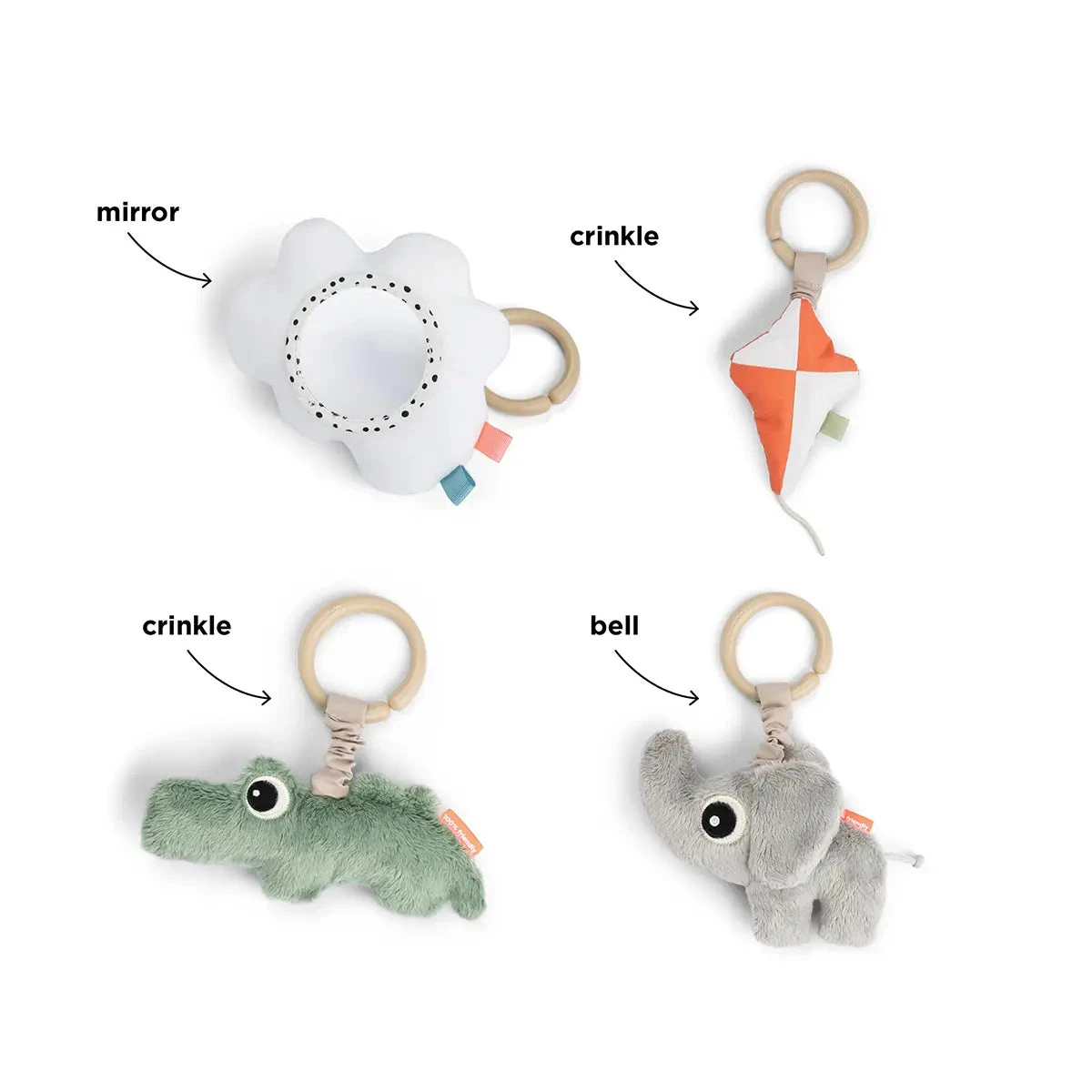 Done By Deer Activity Play Mat - Playground - Blue 4 Done By Deer Activity Play Mat - Playground - Blue - Image 2