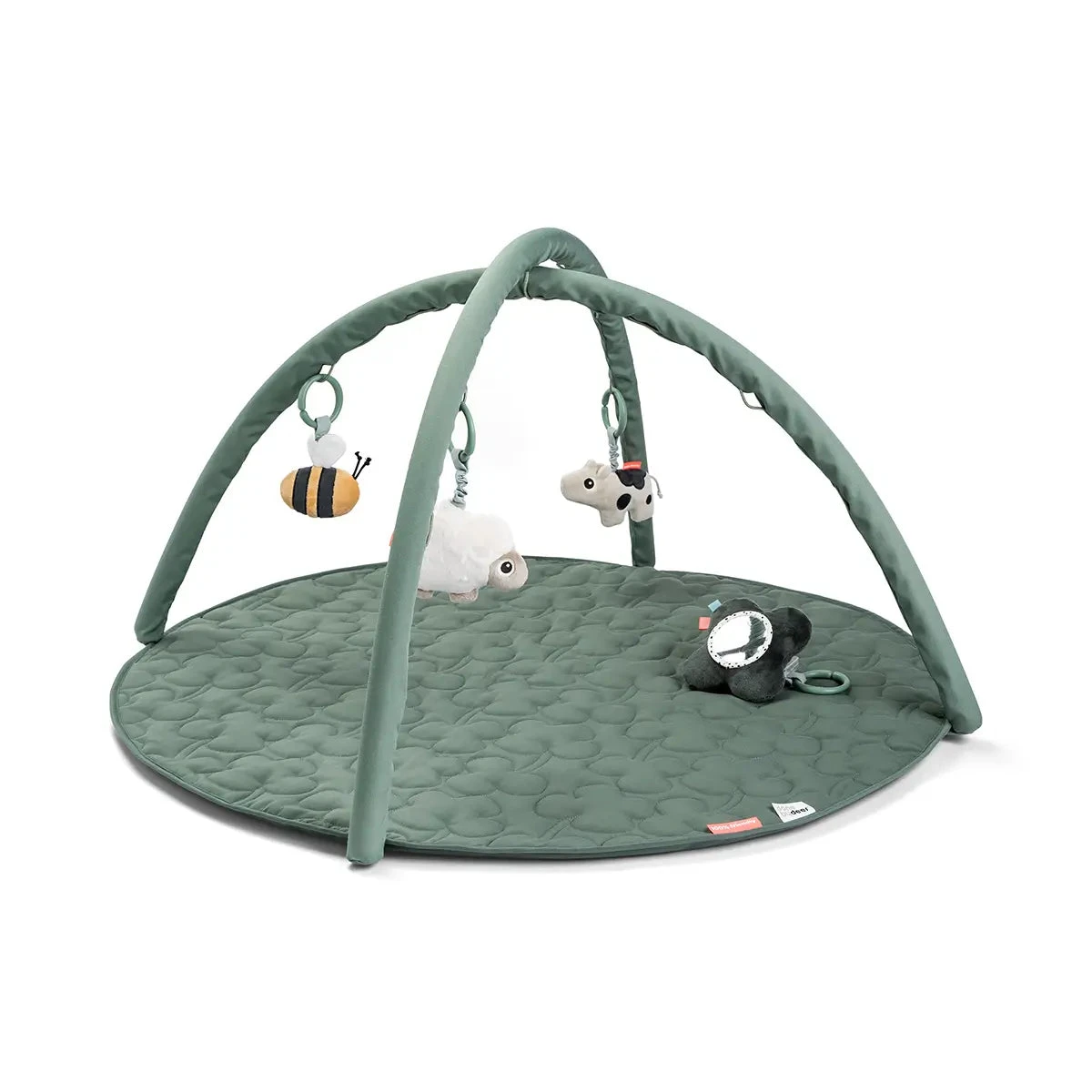 Done By Deer Activity Play Mat - Tiny Farm - Green 7 Done By Deer Activity Play Mat - Tiny Farm - Green - Image 5