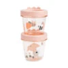 Done By Deer Baby Food Container 2-pack - Tiny Farm - Powder 2 Done By Deer Baby Food Container 2-pack - Tiny Farm - Powder -Done By Deer Baby food container 2 pack Tiny farm Powder Front PS