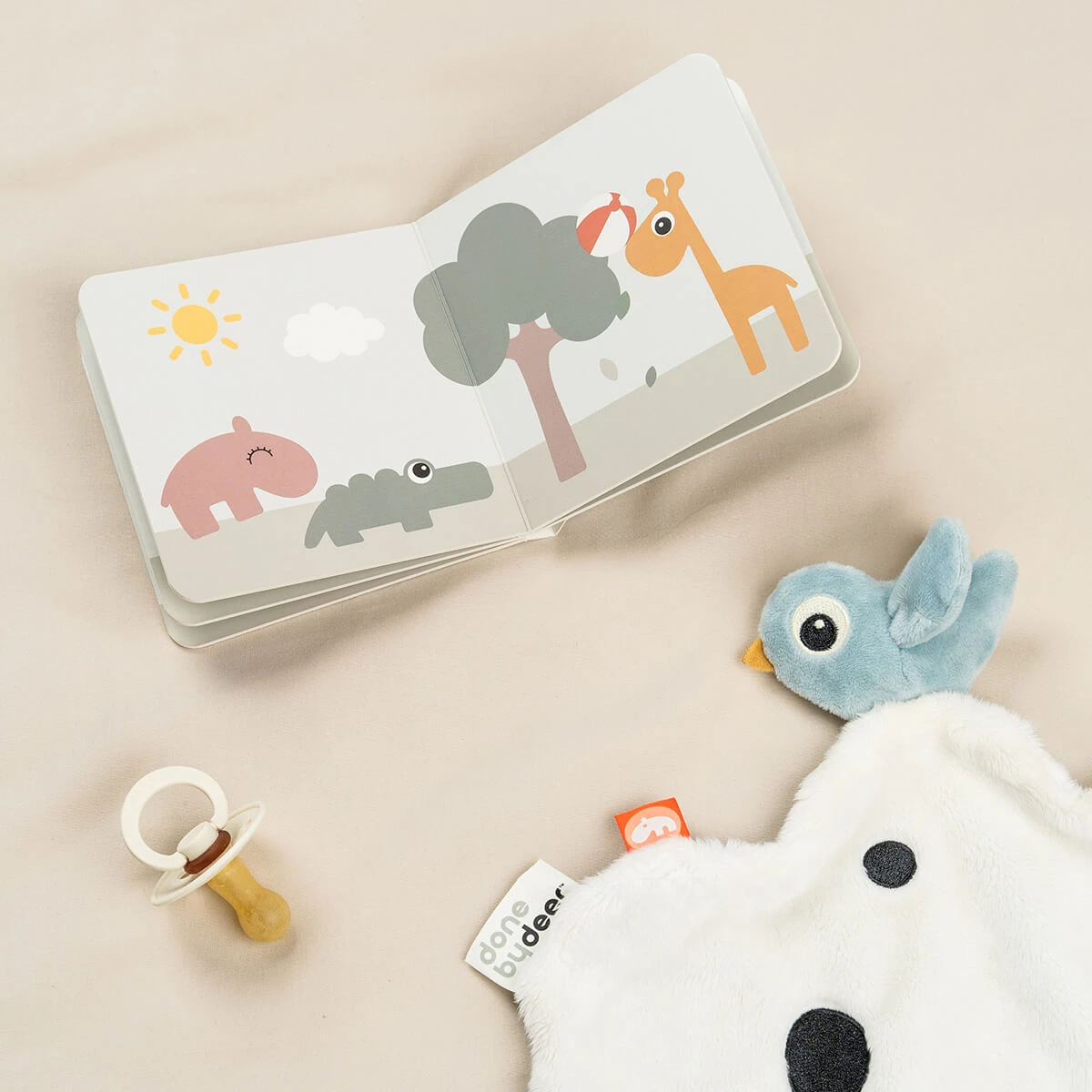 Done By Deer Board Book Friends - Raffi - Colour Mix 4 Done By Deer Board Book Friends - Raffi - Colour Mix - Image 2