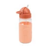 Done By Deer Easy-grip Straw Bottle - Elphee - Papaya - 350 Ml