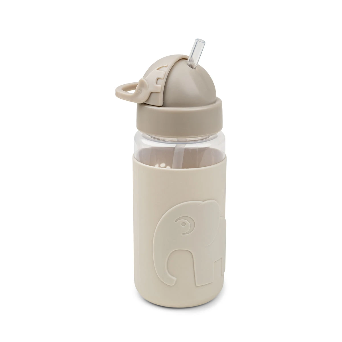 Done By Deer Easy-grip Straw Bottle - Elphee - Sand - 350 Ml 3 Done By Deer Easy-grip Straw Bottle - Elphee - Sand - 350 Ml