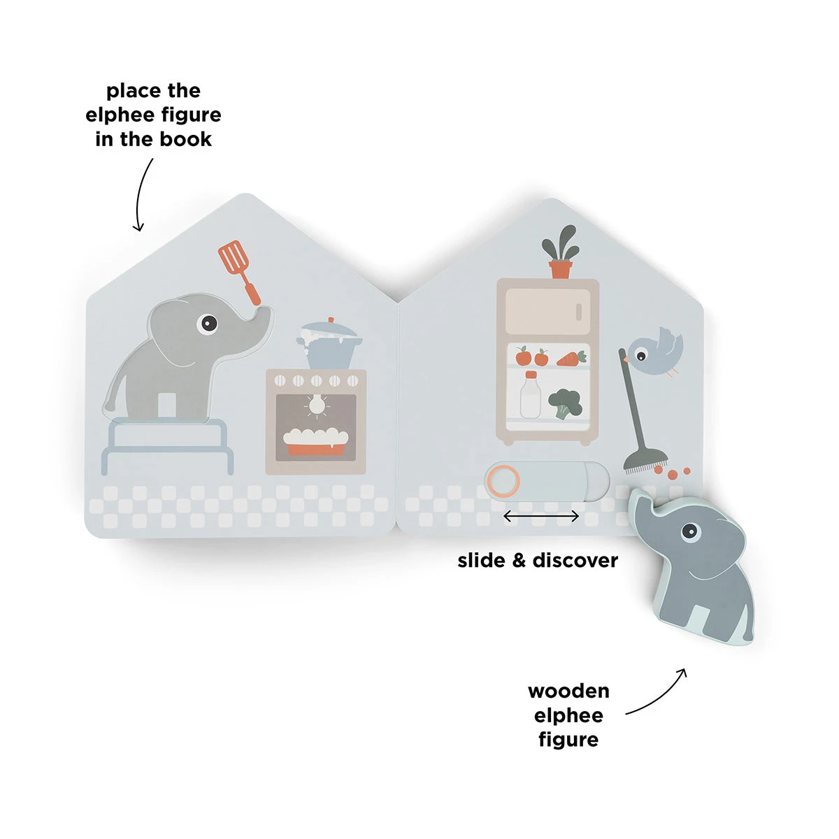 Done By Deer Elphee's Home Board Book - Deer Friends - Colour Mix 7 Done By Deer Elphee's Home Board Book - Deer Friends - Colour Mix - Image 5