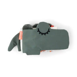 Done By Deer Fold-out Soft Book - Croco - Green 14 Done By Deer Fold-out Soft Book - Croco - Green -Done By Deer Fold out soft book Croco Green Front 3 PS