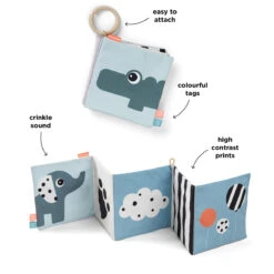 Done By Deer Fold-out Soft Book - Deer Friends - Colour Mix 15 Done By Deer Fold-out Soft Book - Deer Friends - Colour Mix -Done By Deer Fold out soft book Deer friends Colour mix Function 5 PS