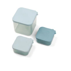 Done By Deer Food Storage Container Set M - Elphee - Blue