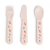 Done By Deer Foodie Cutlery Set - Tiny Farm - Powder 1 Done By Deer Foodie Cutlery Set - Tiny Farm - Powder -Done By Deer Foodie cutlery set Tiny farm Powder Front PS