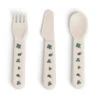 Done By Deer Foodie Cutlery Set - Tiny Farm - Sand