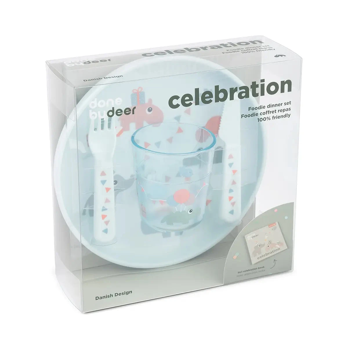 Done By Deer Foodie Dinner Set - Celebration - Blue 10 Done By Deer Foodie Dinner Set - Celebration - Blue - Image 8