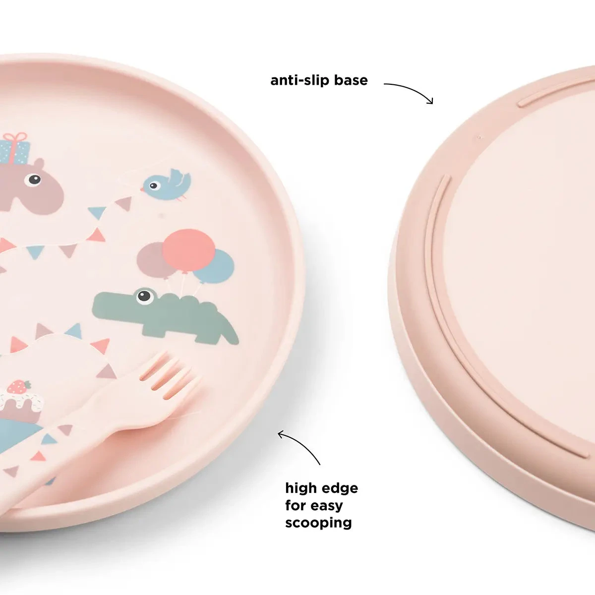 Done By Deer Foodie Dinner Set - Celebration - Powder 4 Done By Deer Foodie Dinner Set - Celebration - Powder - Image 2