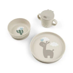 Done By Deer Foodie Dinner Set - Lalee - Sand