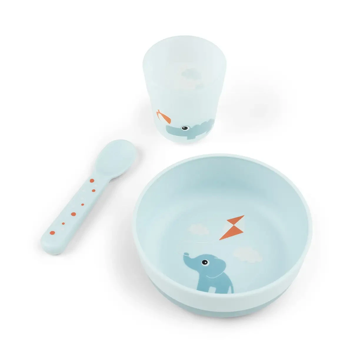 Done By Deer Foodie First Meal Set - Playground - Blue 3 Done By Deer Foodie First Meal Set - Playground - Blue