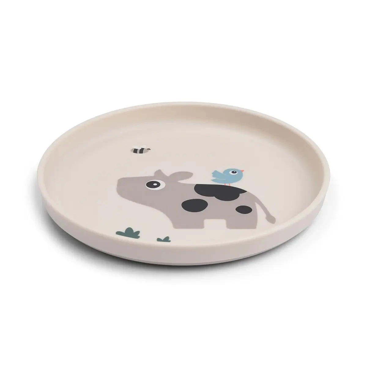 Done By Deer Foodie Plate - Tiny Farm - Sand 7 Done By Deer Foodie Plate - Tiny Farm - Sand - Image 5