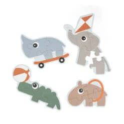 Done By Deer Jigsaw Puzzle Set - Playground - Colour Mix