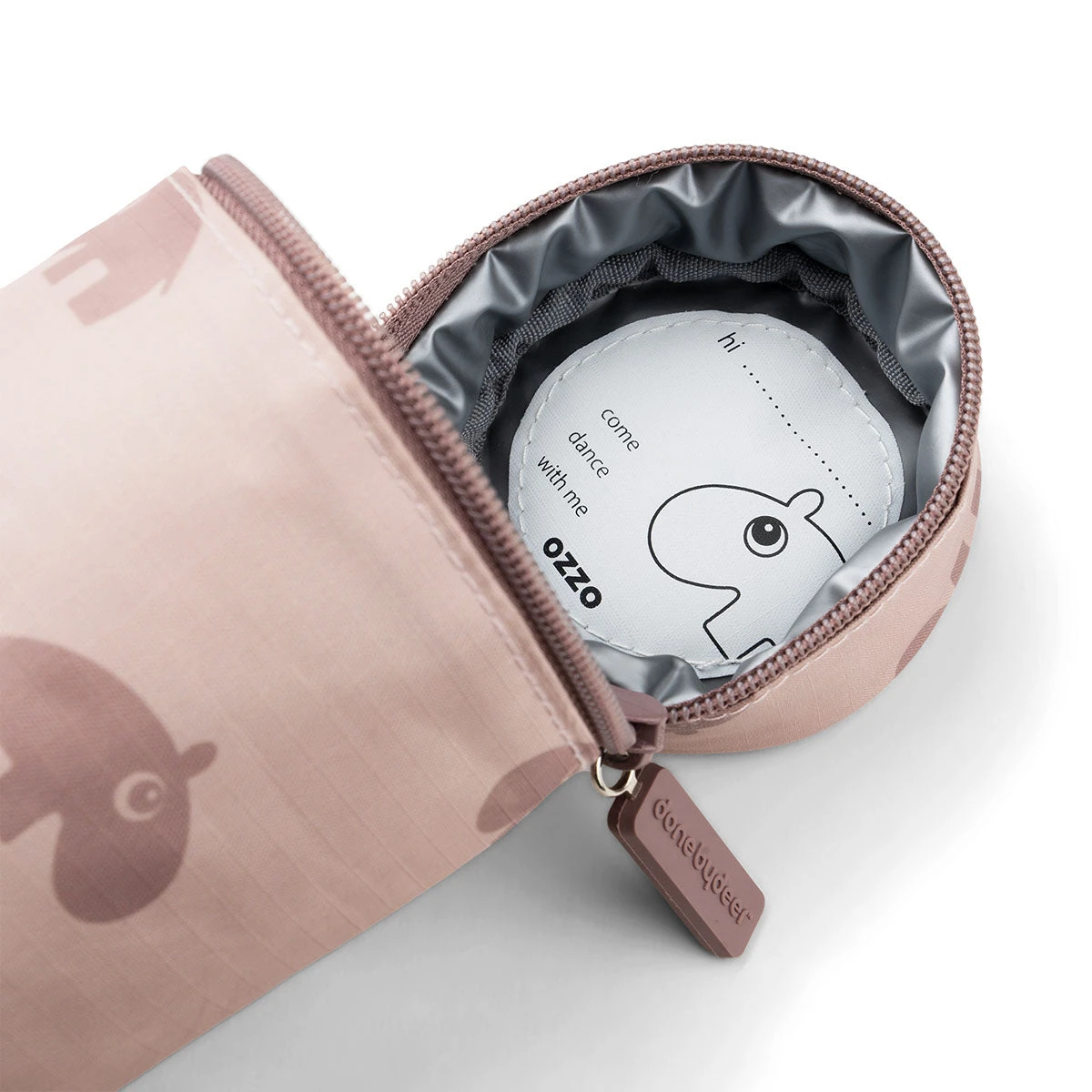 Done By Deer Kids Insulated Bottle Holder - Ozzo - Powder 4 Done By Deer Kids Insulated Bottle Holder - Ozzo - Powder - Image 2