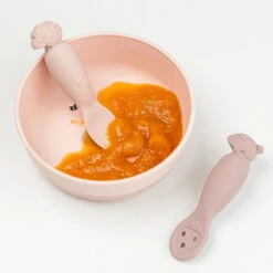 Done By Deer Learning Spoon Set - Tiny Farm - Sand -Done By Deer Learning spoon set Tiny farm Sand 6