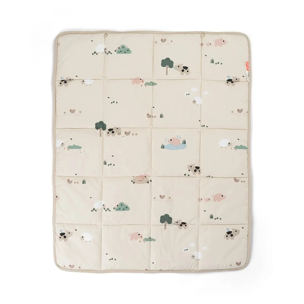 Done By Deer Play Mat - Tiny Farm - Sand 3 Done By Deer Play Mat - Tiny Farm - Sand