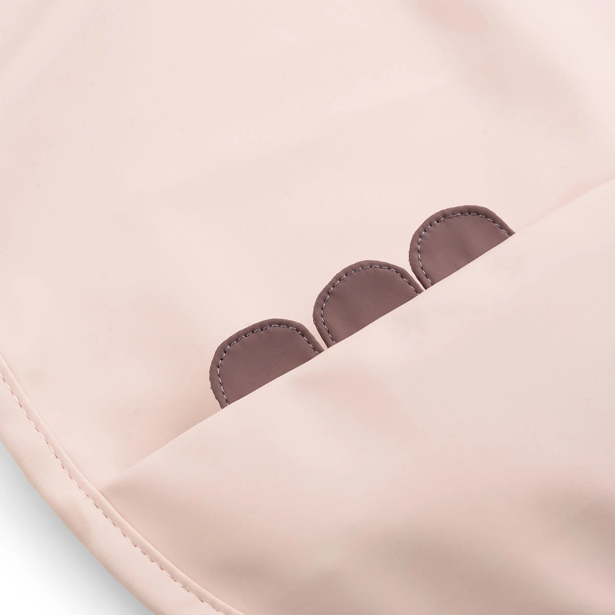 Done By Deer Pull-over Bib - Croco - Powder 4 Done By Deer Pull-over Bib - Croco - Powder - Image 2