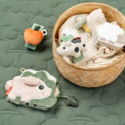 Done By Deer Sensory Baby Book - Tiny Farm - Colour Mix -Done By Deer Sensory baby book Tiny farm Colour mix 7