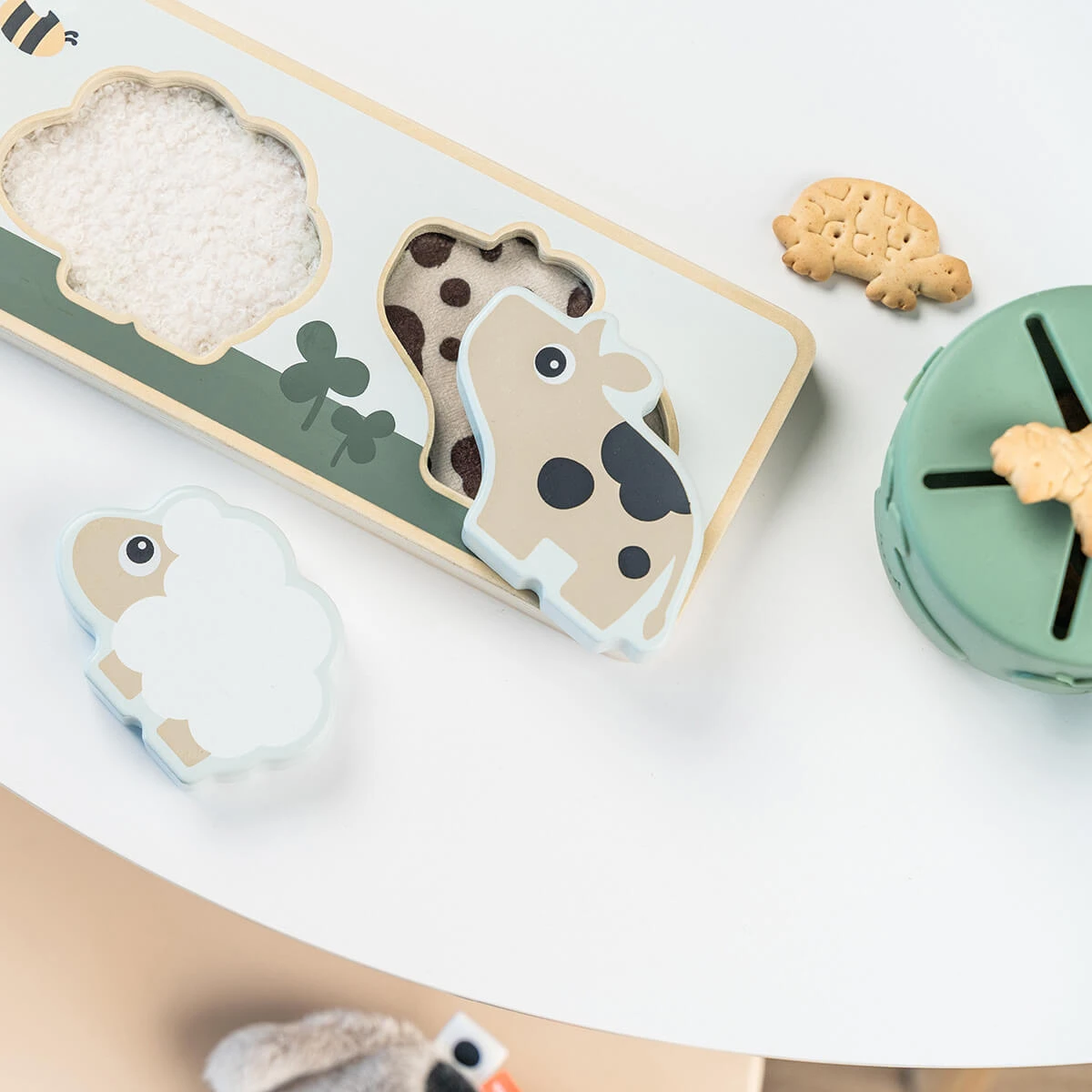 Done By Deer Sensory Puzzle - Tiny Farm - Colour Mix 7 Done By Deer Sensory Puzzle - Tiny Farm - Colour Mix - Image 5