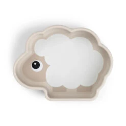 Done By Deer Silicone Stick&Stay Bowl - Sheepy - Sand