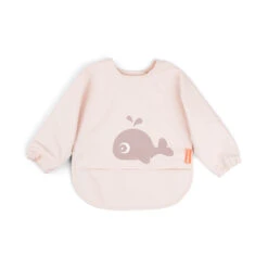 Done By Deer Sleeved Pocket Bib - Wally - Powder