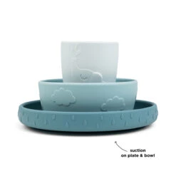 Done By Deer Stick & Stay Dinner Set - Deer Friends - Blue 14 Done By Deer Stick & Stay Dinner Set - Deer Friends - Blue -Done By Deer Stick and Stay dinner set Deer friends Blue Function 7 PS