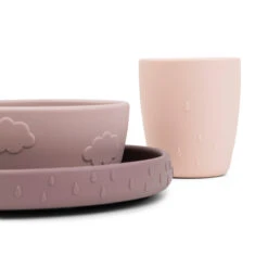 Done By Deer Stick & Stay Dinner Set - Deer Friends - Powder 16 Done By Deer Stick & Stay Dinner Set - Deer Friends - Powder -Done By Deer Stick and Stay dinner set Deer friends Powder Front 3 PS