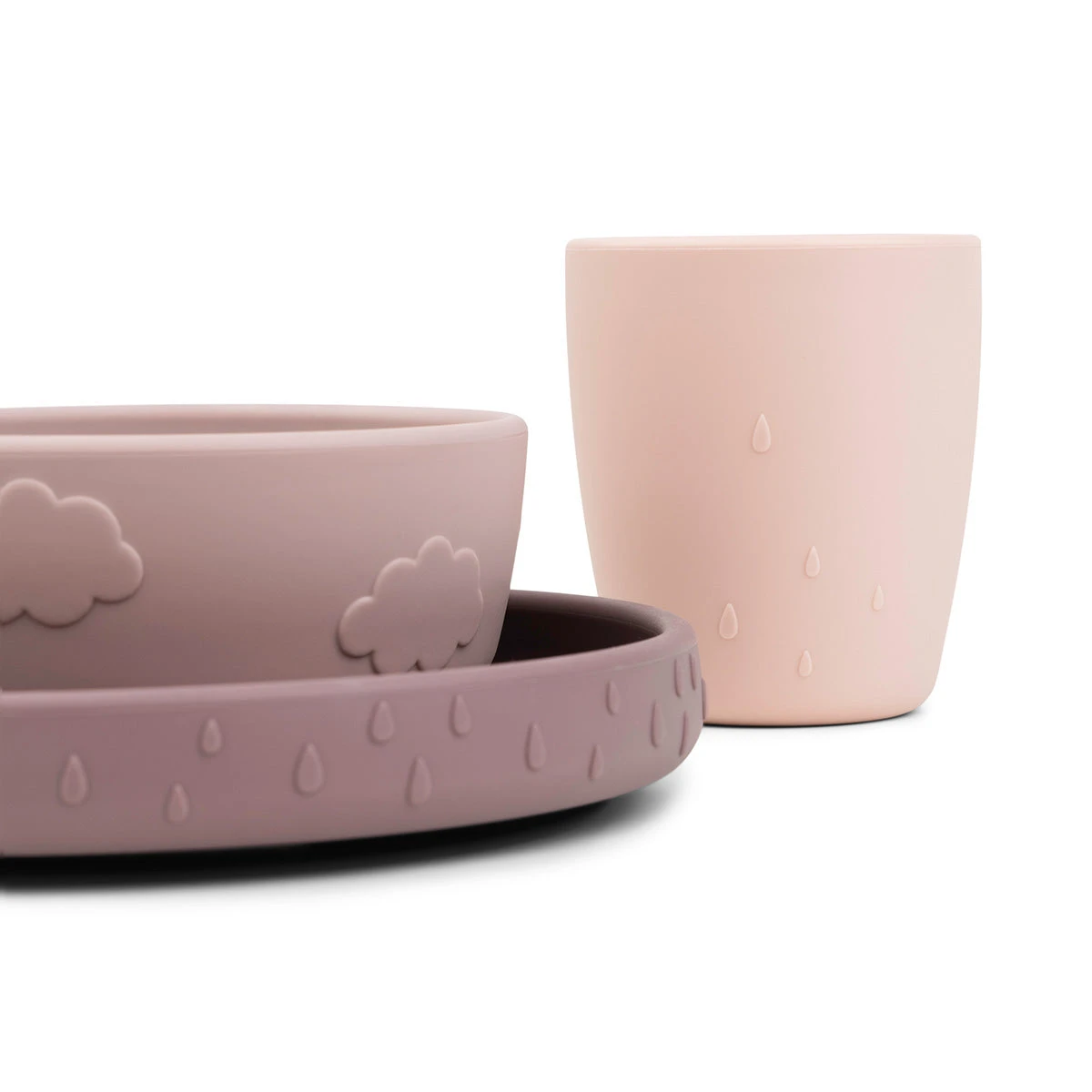 Done By Deer Stick & Stay Dinner Set - Deer Friends - Powder 8 Done By Deer Stick & Stay Dinner Set - Deer Friends - Powder - Image 6