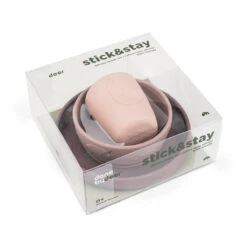 Done By Deer Stick & Stay Dinner Set - Deer Friends - Powder 19 Done By Deer Stick & Stay Dinner Set - Deer Friends - Powder -Done By Deer Stick and Stay dinner set Deer friends Powder Packaging 6 PS