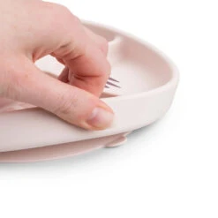 Done By Deer Stick&Stay Compartment Plate - Playground - Powder -Done By Deer StickandStay compartment plate Playground Powder Detail 2 PS