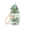 Done By Deer Straw Bottle - Playground - Green - 280 Ml 2 Done By Deer Straw Bottle - Playground - Green - 280 Ml -Done By Deer Straw bottle Playground Green Front 2 PS